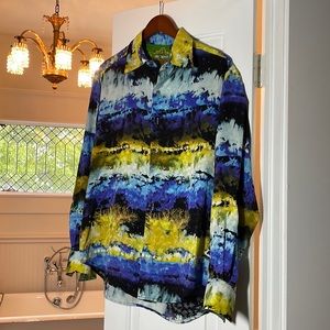 Silk Road by Robert Graham mens dress shirt